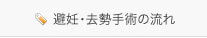 避妊・去勢手術の流れ